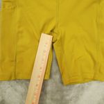 Athleta Ultimate Stash Pocket 7" Shorts Yellow Mustard High Rise Bike size XS Photo 6