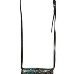 Patricia Nash  Torri Tooled Turquoise Crossbody Bag Photo 1