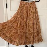 Ulla Johnson  Verity Skirt Meadow Floral Print Ruffle Tiered Midi Skirt Size 0 XS Photo 13