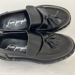 Free People  Shoes Black Slip-On Velvet size 7 Photo 6