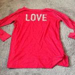 Victoria's Secret Victoria’s Secret Red Love Night Shirt SIZE M Photo 0