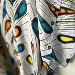 Step in style women’s peacock print Tunic Dress Colorful Patterned Midi Dress XL Blue Photo 11