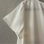 ⭐️I.N. studio white and black colorblock short sleeve blouse size XL Photo 12