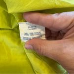 Anthropologie  Ipanema Sun Dress by Edme & Esyllte Chartreuse Embroidered Cotton Photo 8