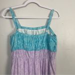 Andrew Marc  Marc New York Multi color tiered maxi dress size large Photo 2