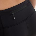Lululemon Cropped Legging 6 Run For Your Life Black & Gray Ruched Detail Photo 3