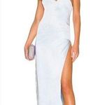 MORE TO COME Regina Maxi Dress in Baby Blue Medium Photo 0