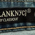 BLANK NYC Skinny Classique distressed blue medium wash jeans, size 28” low rise Photo 1