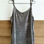 Torrid Top Women 3X Silver Liquid Shine Tank Cami Metallic Women’s Photo 0