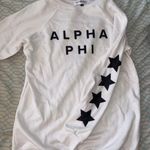 alpha phi crew neck White Size M Photo 0