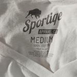 Sportique Apparel White Philadelphia 76ers Vneck Short Sleeve Tee Size Medium Photo 4