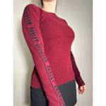  Burgundy Sweater HARLEY DAVIDSON ON SLEEVES Size Small Photo 2