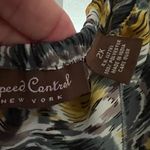 Stylish Multicolor Patterned Dress Gold Size 2X Photo 1