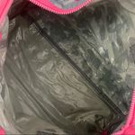 Victoria's Secret Women’s Bag Denim Spell Out Gym Duffle Weekender Travel Photo 8