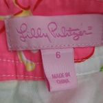 Lilly Pulitzer  PLEATED A LINE COTTON TWILL LINED BRIGHT BOLD FLORAL PREPPY SKIRT Photo 11