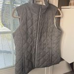 Weatherproof  grey vest with fleece inside Photo 0