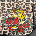 Ed Hardy  | Iconic Tiger Rose Shoulder Bag w/ Crossbody Strap Photo 3