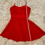 Laundry by Design  Spaghetti Strap Silk & Cotton Dress Blush Red Size Petite Sz 6 Photo 14