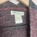 Cotton Emporium  Red and Black Buffalo Plaid Long Open Cardigan Photo 3