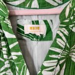 Anthropologie Maeve Green White Florals Cassandra Maxi Dress Large Photo 7