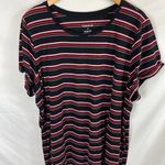 Torrid Slim Fit Feather Light Slub Crew Neck Raglan Cuffed Sleeve Tee Size 4X Photo 2