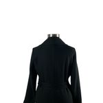 H&M  Elegant Buckle Belt Trench Coat In Black Plus Size Photo 7