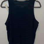 Lululemon athletica navy Mesh Tank Top Photo 0