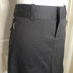 The North Face Skirt Womens 4 Black Athletic Golf Preppy Stretch Zipper Pocket Photo 1