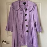 Iz Byer IZ Buyer California sz M purple lite trench coat Photo 0