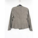 Maison Scotch Linen Cotton Blend Double Breasted Animal Print Blazer Jacket Photo 2