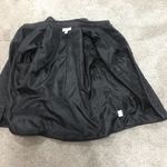 Dress Barn Heathered Black Open Front "Jean Jacket" Lined Blazer with ruched trim Photo 6