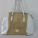 Ralph Lauren adorable lauren by  bag white and tan Photo 3