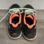 ASICS Womens Shoes Dynamic Duomax GT 2000 Fluid Ride Black Aqua Orange Photo 2