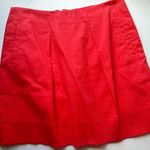 J.Crew  • Flare Red Mini Skirt Photo 0