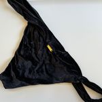 Beach Bunny ‎ Black Velvet Bikini Bottom Photo 2