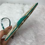 Coach  Green Khaki Signature Canvas Wristlet Photo 2