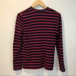 J.Crew Blue & Pink Metallic Striped Cardigan Photo 11