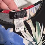 KMW Fit & Flare Dress Black Blue Red Floral S Photo 6