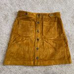 Madewell Corduroy A-Line mini Skirt Photo 4