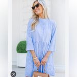 Shop The Mint  Always The One Blue Shirt Dress Size XL Photo 1