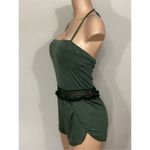 Robin Piccone New.  green romper cover-up. Retails $129. XS/S Photo 3