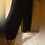 Free People  Beach Paloma black open back cut out long sleeve jumpsuit Photo 5