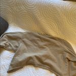 Women’s Classic Khaki Sweater by Ostaug, Size XL Tan Photo 5