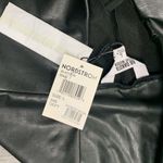 BB Dakota NWT Faux Wide Waistband Leather Pants with Slits in Front Size L Photo 2