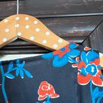 Thakoon Black Daisy Print Dress size 8 Photo 4