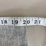 BCBGeneration  Sweater Womens XXS Gray Black Lace Shoulders Peplum Hem Photo 11