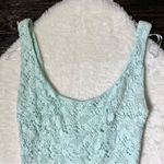 ZARA Light Blue Lace Bodycon Dress Photo 0