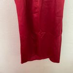 House Of CB HOUSE OF CB 'Anja' Wine Satin Corset Midi Dress NWOT size XL Photo 8