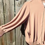 Babaton  Aritzia bomber style jacket Tan L Photo 3