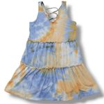 Stitch & Pine Dress Size Medium Women's Sleeveless Dress A-Line Dress Tie Dyed Dress Photo 0
